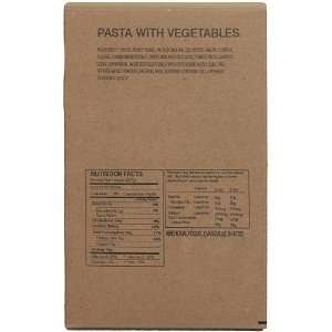 MRE (Meal Ready to Eat) Entrée   Pasta with Vegetables