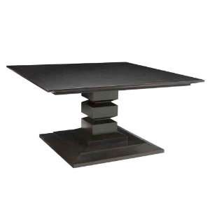  Perspectives Square Cocktail Table in Graphite