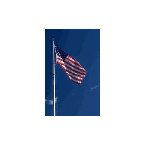  12x18 FT US American Flag 2 Ply Poly Embroidered & Sewn 