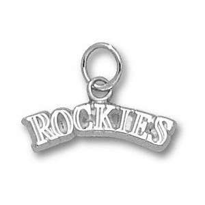  Colorado Rockies Sterling Silver ROCKIES 1/8 Pendant 