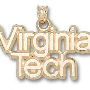   Virginia Tech Hokies 14K Gold VIRGINIA TECH Pendant Sports