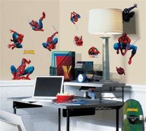 Amazing Spiderman Wall Stickers Decals Appliques Kids  