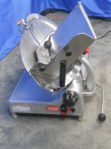   MANUAL GRAVITY SLICER 12 BLADE DELI MEAT CHEESE COMMERCIAL  