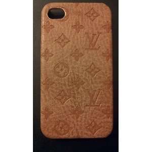  LV pattern hard case for iphone 4g/s (brown) Everything 