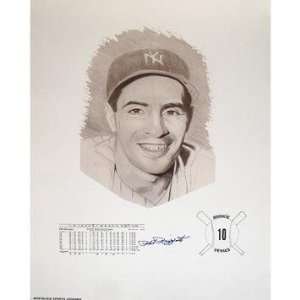   Pencil Drawing Signed By Artist (Greer Johnson) Sports Collectibles