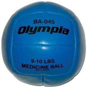  9   10 lb. Medicine Ball from Olympia Sports (Set of 2 