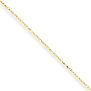  10k Carded Cable Rope Chain Jewelry