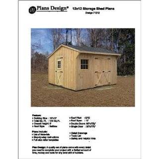   Cottage Shed with Porch Project Plans  Design #81212