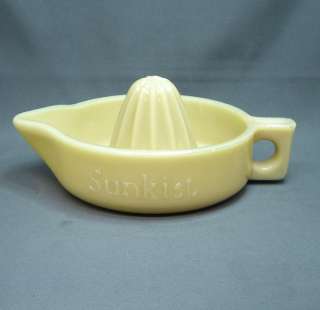 Sunkist Glass Reamer N 330A Carmel/Butterscotch Shade  