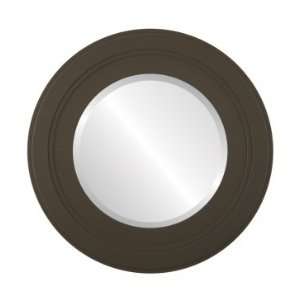    Palomar Circle in Stone Brown Mirror and Frame