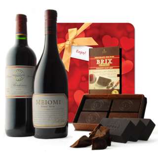 The Love of Chocolate   Brix, Bordeaux and Pinot Set 