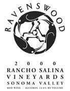 Ravenswood Rancho Salina 2000 