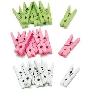 Mini Wooden Clips Toys & Games