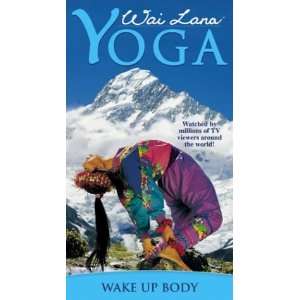  Yoga Wake Up Body [VHS] Wai Lana Movies & TV