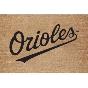  MLB Baltimore Orioles Flocked Door Mat