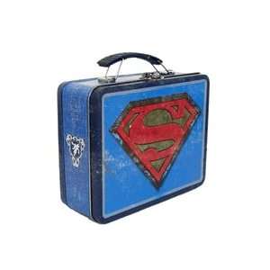   Superman Dashing Keepsake Box   Superman Carry all Tin Box Baby