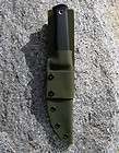 Fallkniven S1 Sheath   Olive Drab Kydex/Malice Clip Suspension