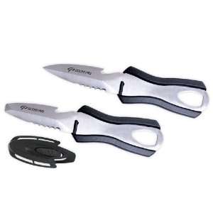  OceanPro Spinner Knife Point or Blunt BCD Mountable with 