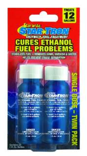 Star Tron Enzyme Fuel Treatment Gas Additive 1 oz Shooters  