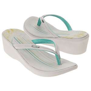 NEW Oakley Grey Compensate Womens Wedge Sandals Sz 11  