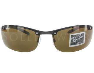   Rayban RB 8305 082/83 Dark Carbon Polar Brown Tech Sunglasses  
