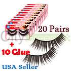 20 pairs soft synthetic fiber false eyelash $ 15 99  see 
