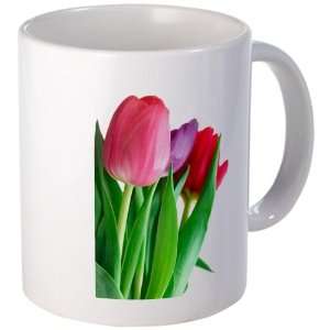  Mug (Coffee Drink Cup) Pink and Purple Tulips Everything 