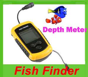 Best Portable Sonar Fishfinder Alarm Depth Fish Finder  