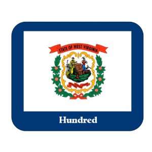  US State Flag   Hundred, West Virginia (WV) Mouse Pad 