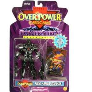  Night Armor Iron Man Marvel Overpower Power Surge Action 