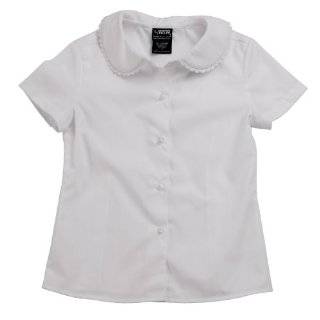  French Toast School Uniforms Short Sleeve Peter Pan Blouse 