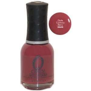 Orly Nail Polish Quite Contrary Berry 40648 .5oz Beauty