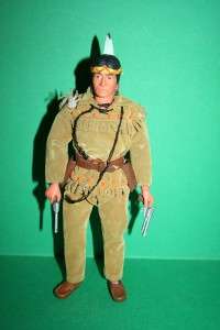 Vintage Lone Ranger Figure doll Gabriel TONTO in a good condition 