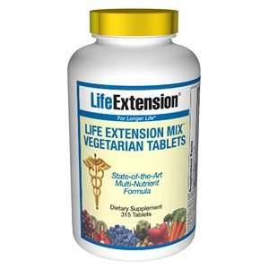  Life Extension Mix Vegetarian Tablets, 315 Count Health 