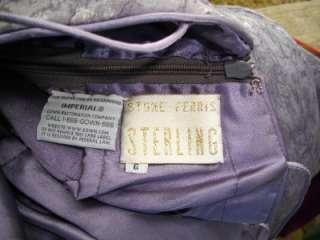 STONE FERRIS STERLING Purple Beaded Gown, Dress ~ Size 6, NWT  