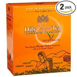 Dils Royal Tea, Pure Ceylon Orange Pekoe Tea, Loose Leaf, 8.8 Ounce 