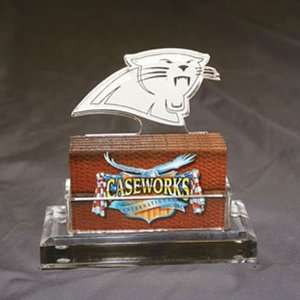  Carolina Panthers NFL Business Card Holder w/ Gift Box 