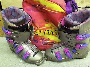 Ski boots SALOMON size 8 Evolution 7.1 gold + bag  