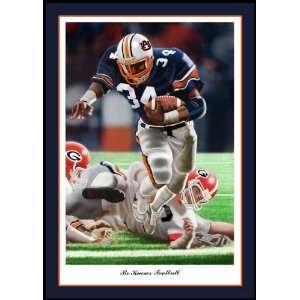 Bo Knows Football Auburn University Framed Poster Sports 