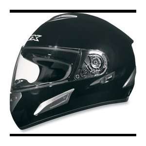  AFX FX 100 Sun Shield Helmet , Color Black, Size XL 