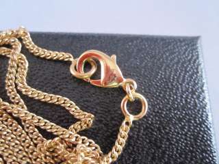 Auth CHANEL 11C Sunshine Gold CC Long Two way Necklace  