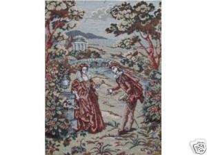 Tapestry Man Lady Romantic Scene   WEDDING DECOR IDEA  