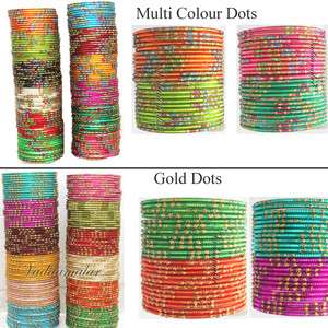 12 Colors 144 nos Metalic Indian Bollywood Bracelet India Bangles 