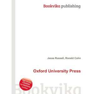 Oxford University Press Ronald Cohn Jesse Russell Books