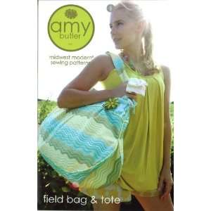    Amy Butler Sewing Pattern, Field Bag & Tote Arts, Crafts & Sewing