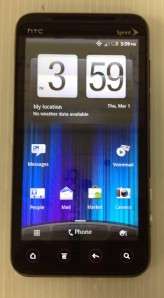 HTC EVO 3D 4G SPRINT PCS HD IMAGE Touchscreen ANDROID BAD ESN BROKEN 