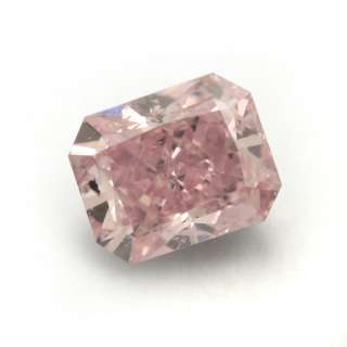 thi s is a sweet natural fancy color diamond 0 11ct fancy pink radiant 