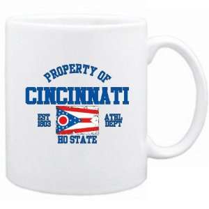 New  Property Of Cincinnati / Athl Dept  Ohio Mug Usa 