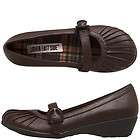 Lower East Side Ladies Brown Mary Jane Wedge Flats Size 12