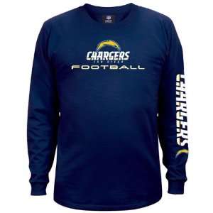  San Diego Chargers Navy Team Shine Long Sleeve T Shirt 